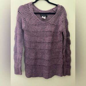 Womens b-+ab knit purple sweater Size 38